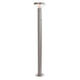felinar led solar de gradina din aluminiu satinat 2w 200lm 20lm ip44 37v cu senzor 1