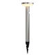 felinar led solar de gradina din aluminiu satinat cu suport 44w 600lm 60lm ip44 37v cu senzor 1