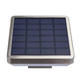 felinar led solar de gradina din aluminiu satinat cu suport 44w 600lm 60lm ip44 37v cu senzor 2
