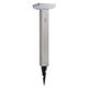 felinar led solar de gradina din aluminiu satinat 44w 600lm 60lm ip44 37v cu senzor