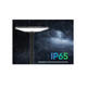 lampa led solara pentru gradina parc 1800lm cct negru 25m stalp rezervor de apa ip65 telecomanda 2
