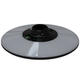 lampa led solara pentru gradina parc 1800lm cct negru 25m stalp rezervor de apa ip65 telecomanda 9