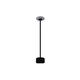 lampa led solara pentru gradina parc 1800lm cct negru 25m stalp rezervor de apa ip65 telecomanda