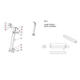 picior ajustabil din spate 10 15 200mm 3