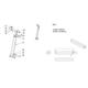 picior ajustabil din spate 15 30 320mm 1